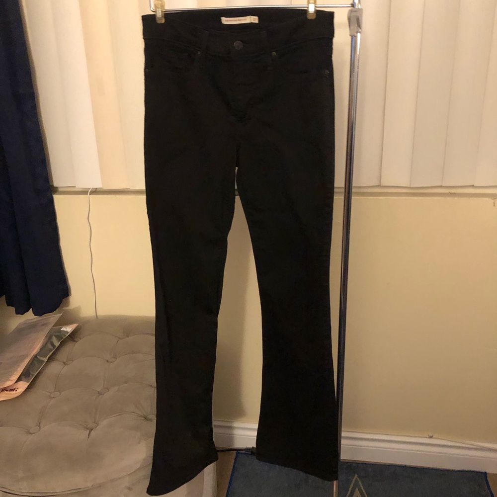 Levi's Black Bootcut Jeans